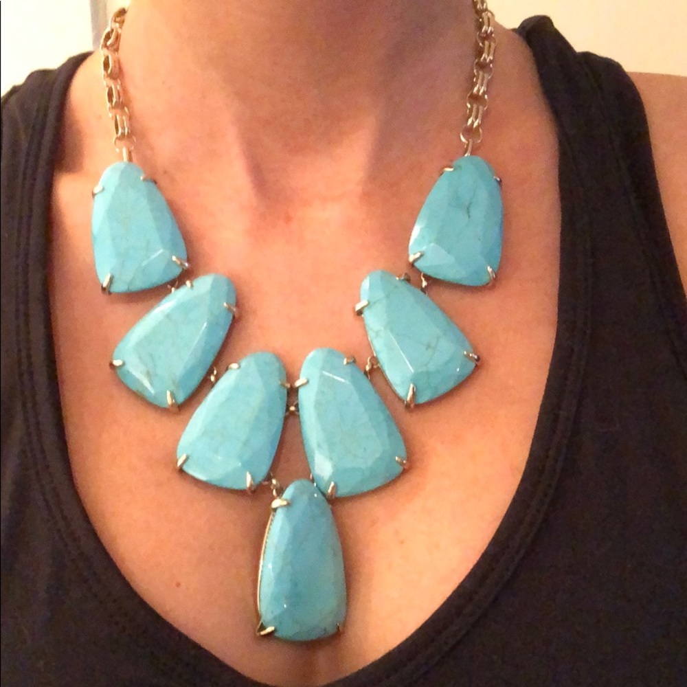 Kendra Scott turquoise necklace